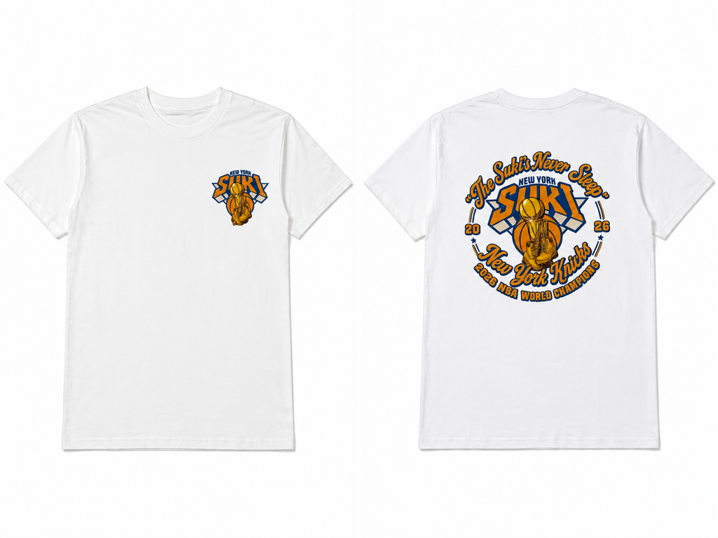 SUKI X KNICKS FINALS SHIRT