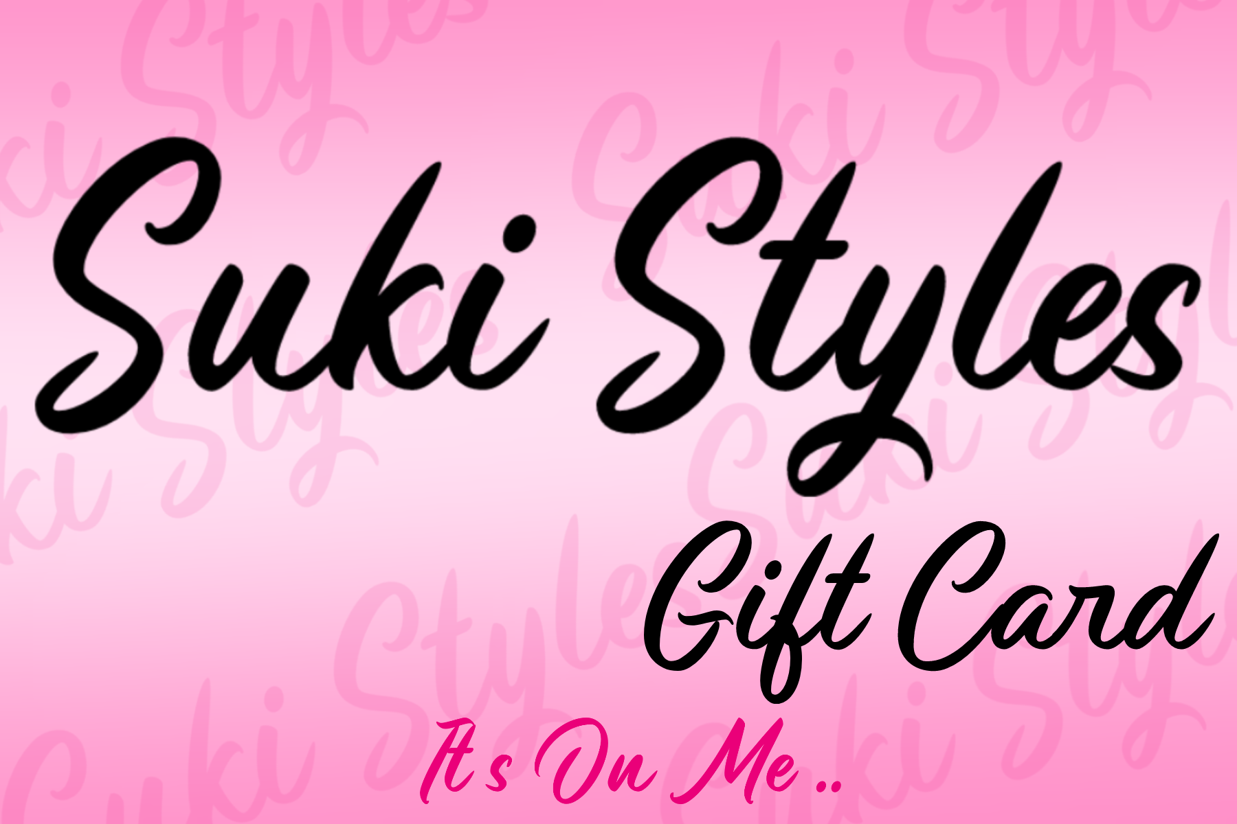 BySukiStyles Gift Card